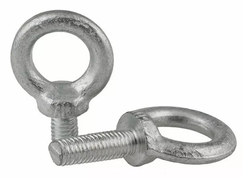 Lifting Eye Bolt, Zinc-Plated Steel, M20 x 2.5