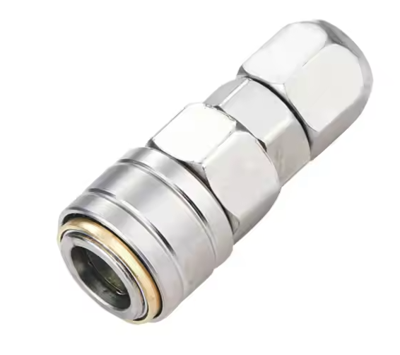 Quick Connect Coupler, Socket With Female End, Steel, SF Type
