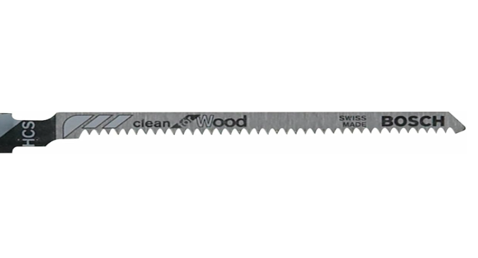 Jig Saw Blades, Clean For Wood, High Carbon Steel, 3", 20 TPI, 100 Pk