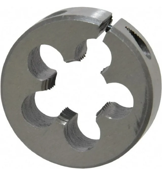 Round Adjustable Die, Tungsten Steel, Metric