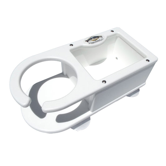 Deep Blue Marine MB-1 Single Cup Holder w/Storage [MB-1]