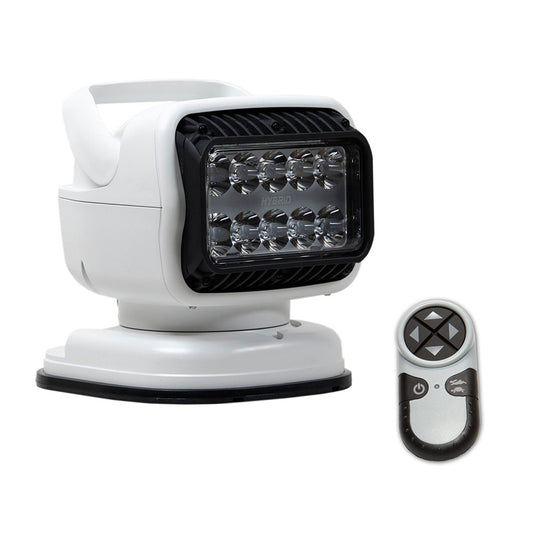 Golight GT Series LED Hybrid Portable Light w/Magnetic Shoe Mount Handheld Wireless Remote - 12V - White [79018GT]