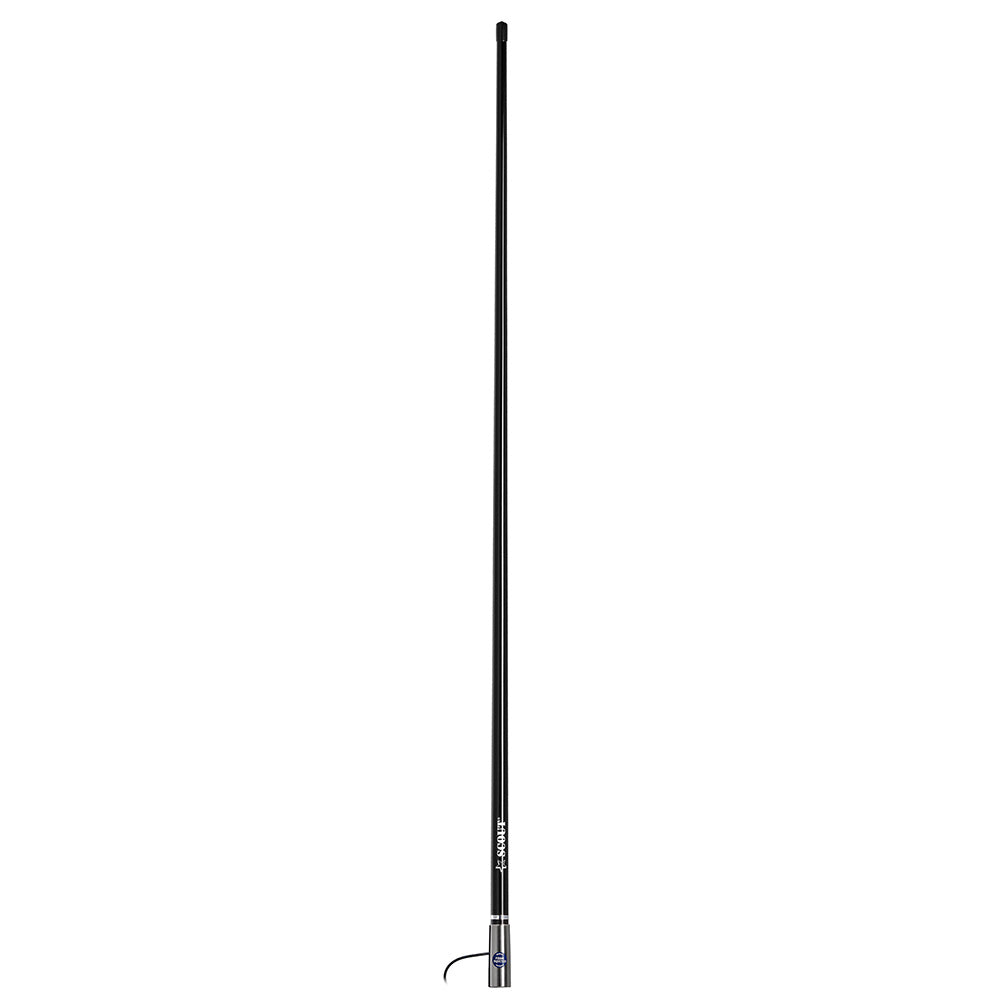 Scout 4' Black VHF Antenna 3dB Stainless Steel Ferule w/5M RG-58 Includes PL-259 [PF AN NVHF00045T]