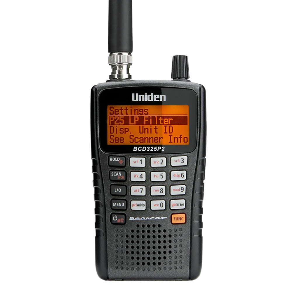 Uniden BCD325P2 Compact Digital Handheld Scanner [BCD325P2]
