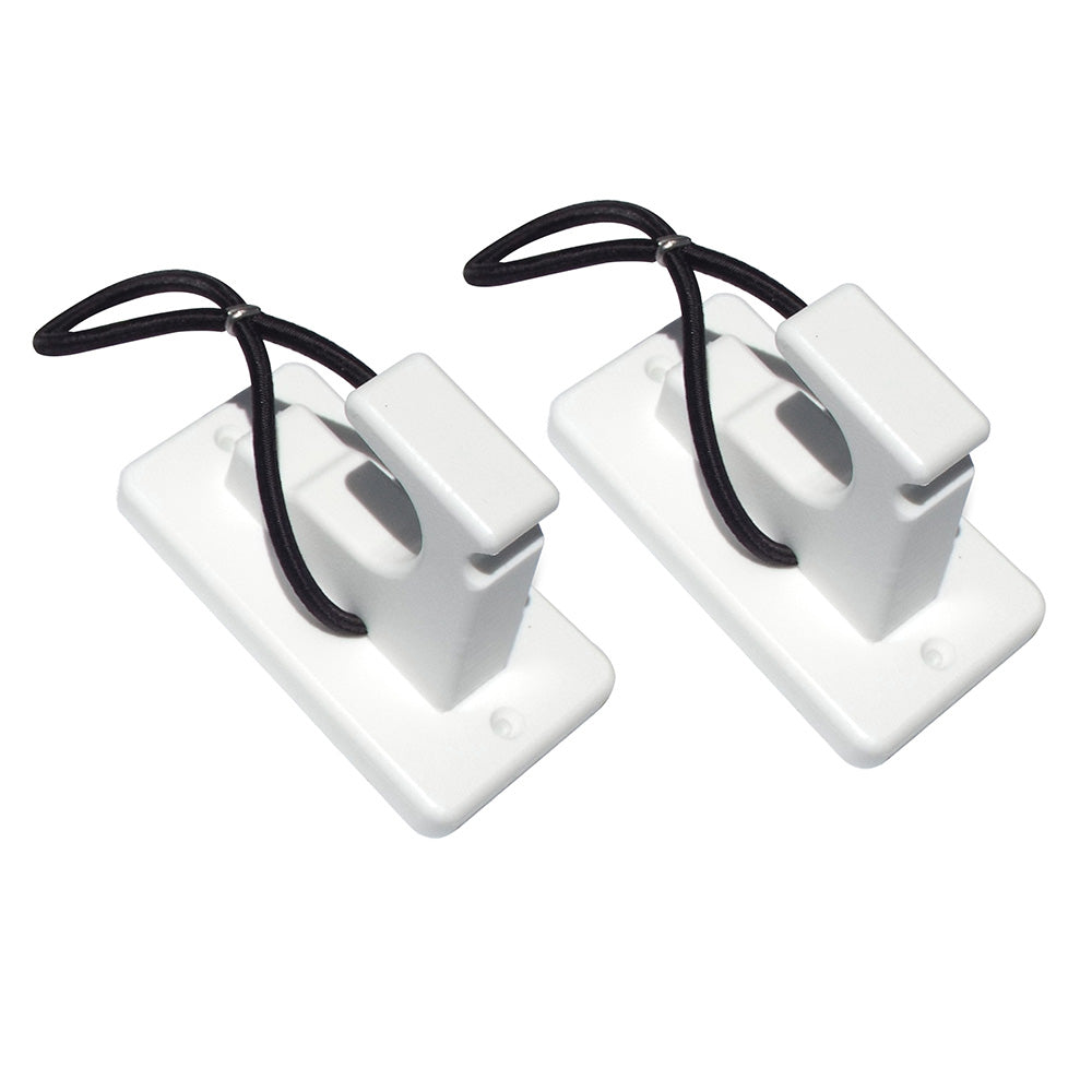 Deep Blue Marine Rod, Gaff, Brush  Dock Line Holder - Pair [RGB]