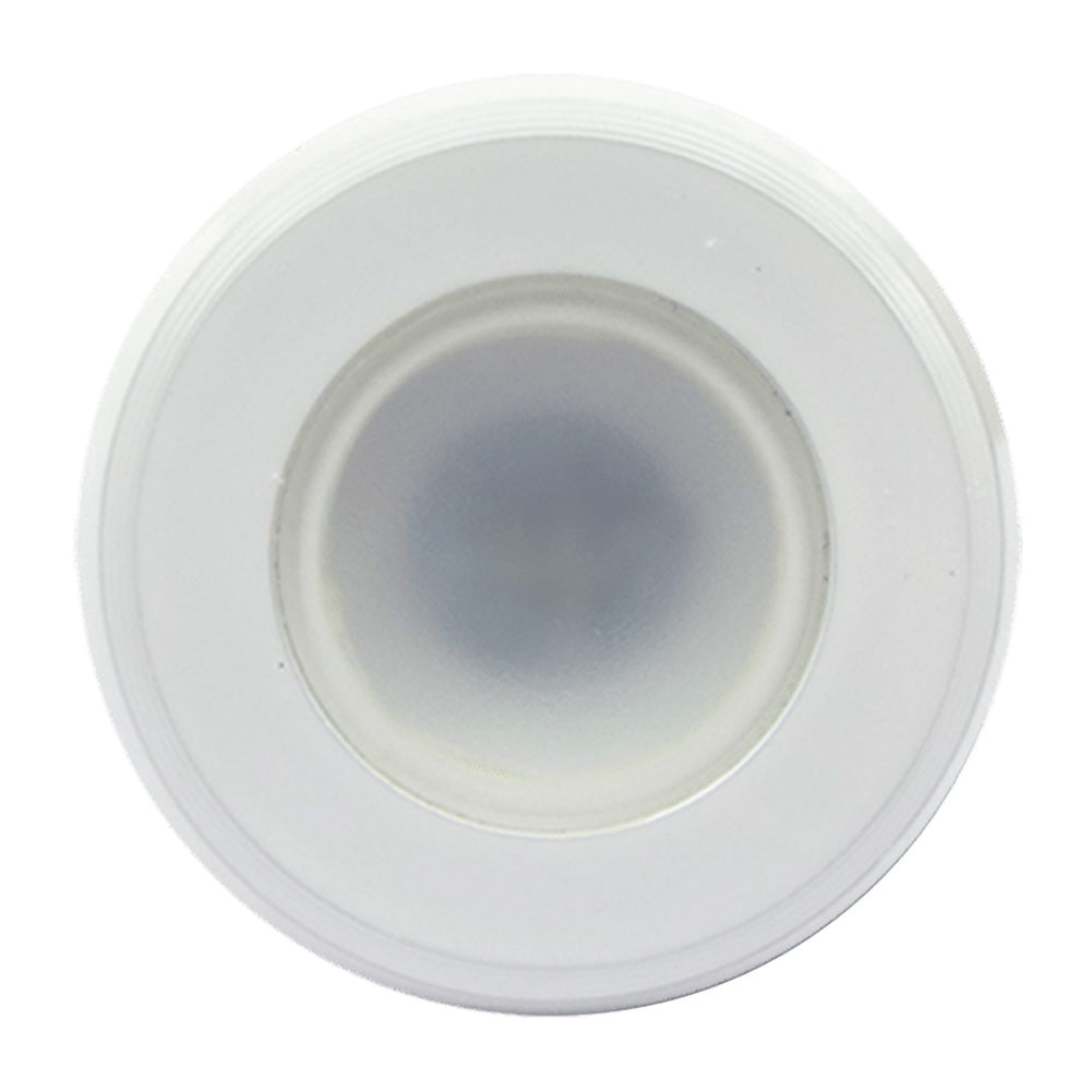 Shadow-Caster Single Color White Non-Dimmable White Powder Coat Down Light [SCM-DL-GW-WH]