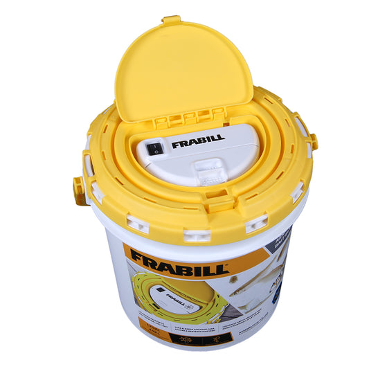 Frabill Dual Fish Bait Bucket w/Aerator Built-In [PMC4825]