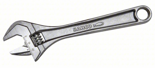 Adjustable Wrench, Phosphated Steel, BAC, 8069, 4''