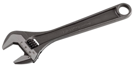 Adjustable Wrench, Phosphated Steel, BAC, 8073, 12''