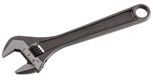 Adjustable Wrench, Phosphated Steel, BAC, 8074, 15''