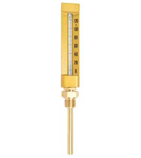 Engine Thermometer, Straight, Type 174B, 0-100C