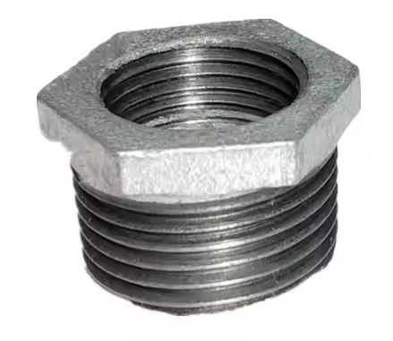 Hex Bushing, Galvanized Steel