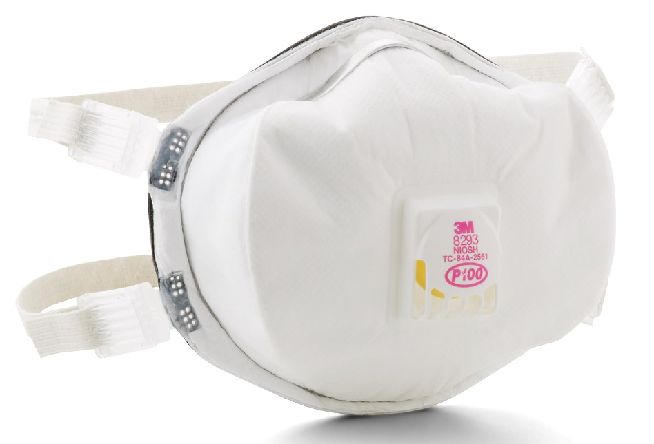 Disposable Respirator With Valve, P100