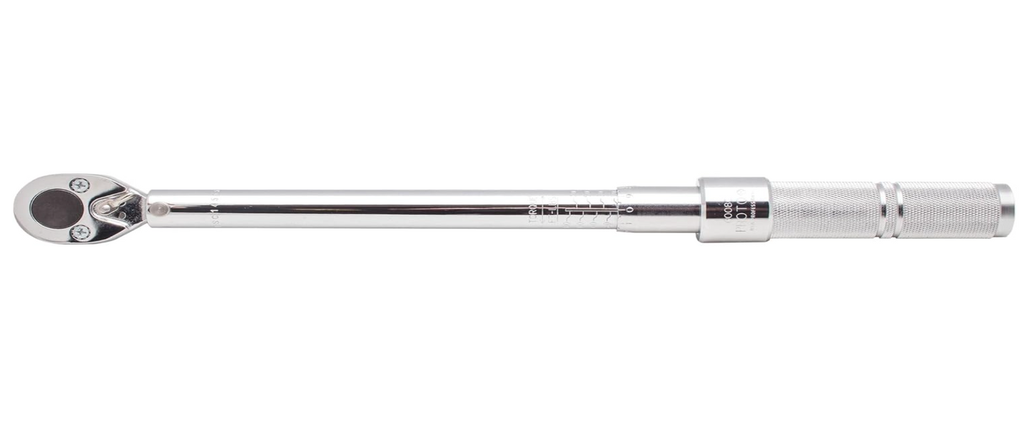 Torque Wrench, Ratchet Head, Steel, 3/4" Dr, 140-980 Nmergo