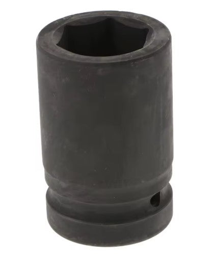 Impact Socket, Deep, 3/4" Dr, 6 Point, Black Steel